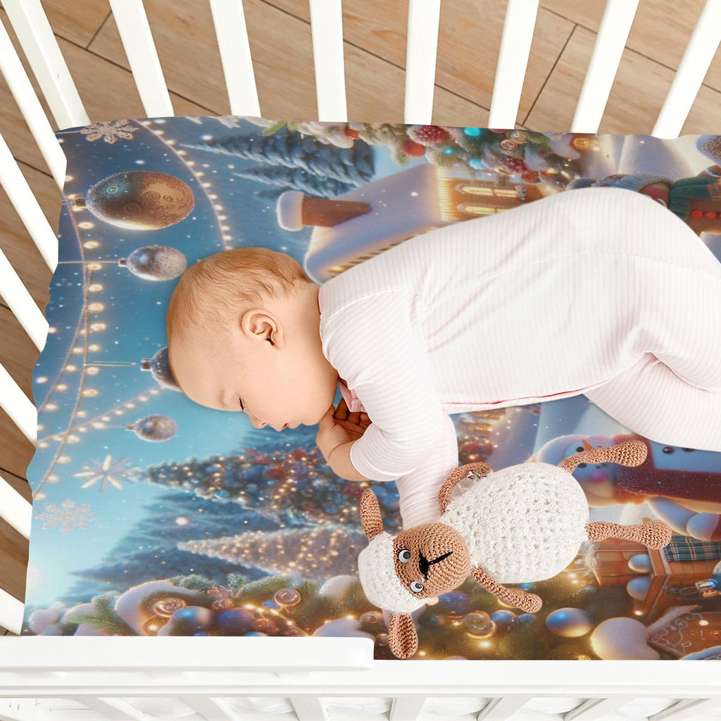 Soft Breathable Stretchy Microfiber Fitted Crib Sheets L59851