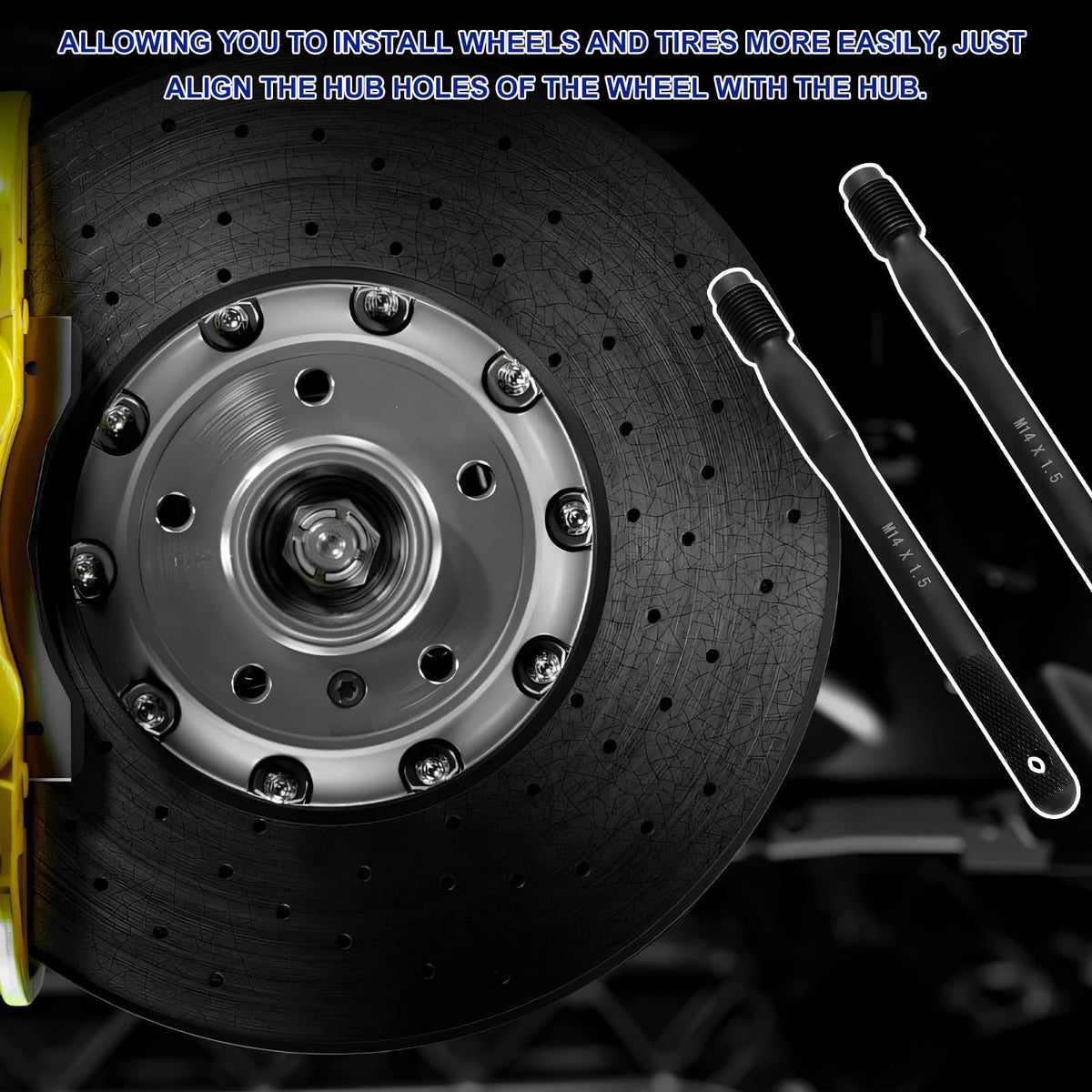 M14×1.5 Steel Wheel Alignment Pin W32884