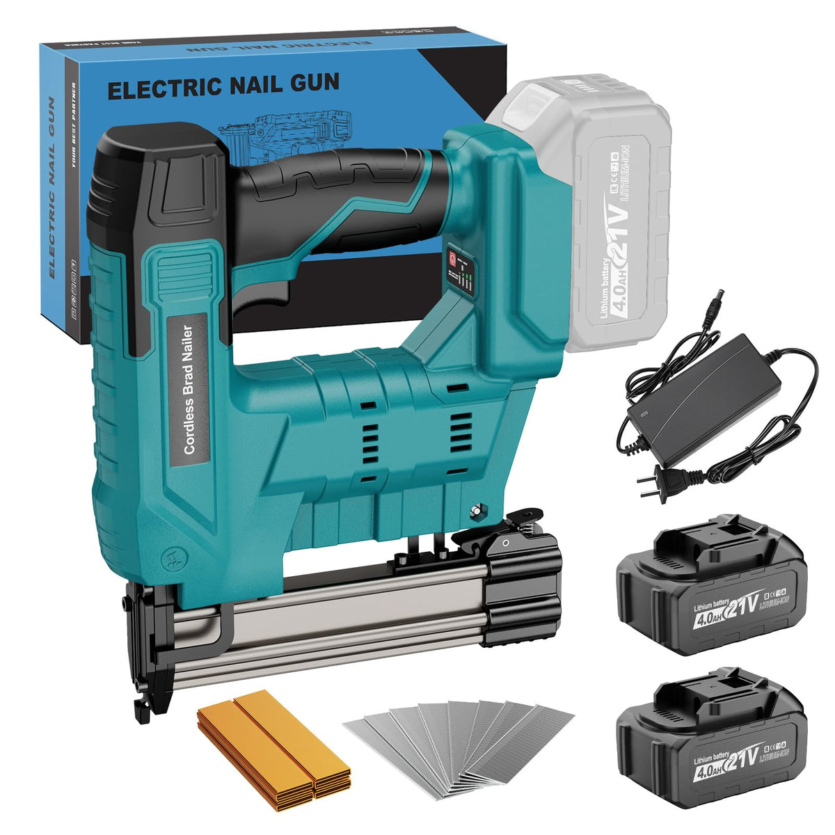 Cordless 18 Gauge 2 in 1 Brad Nailer V48127