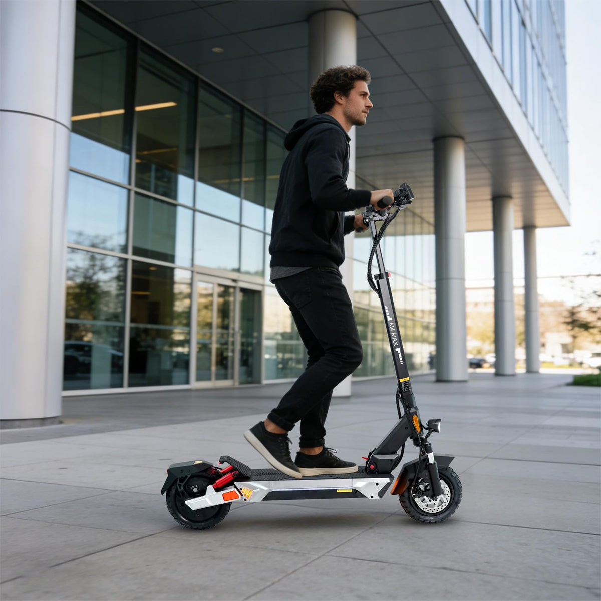 Electric Scooter 1600/4000/6000W Motor 50 Miles Range 10" Off Road Tire Folding E-Scooter with Detachable Seat O248