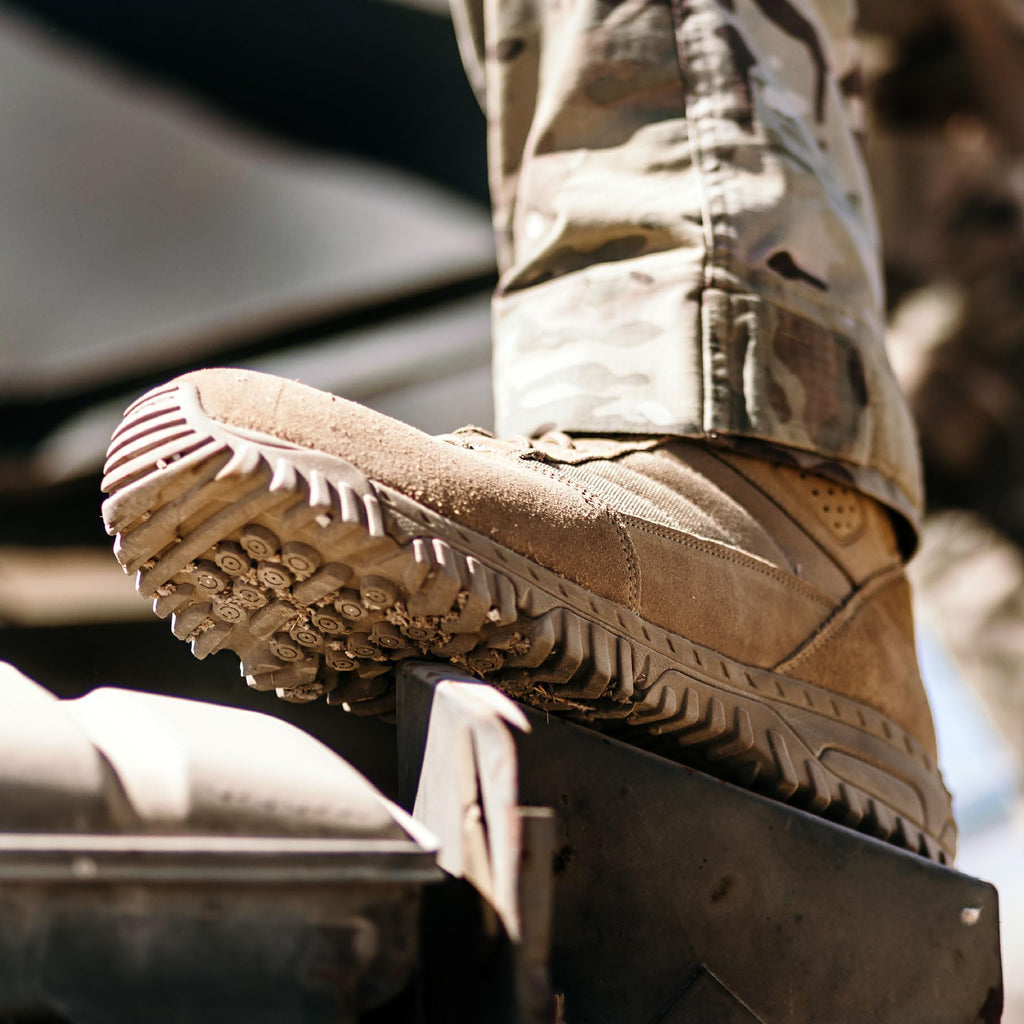Suede Leather Tactical Work Boots X477