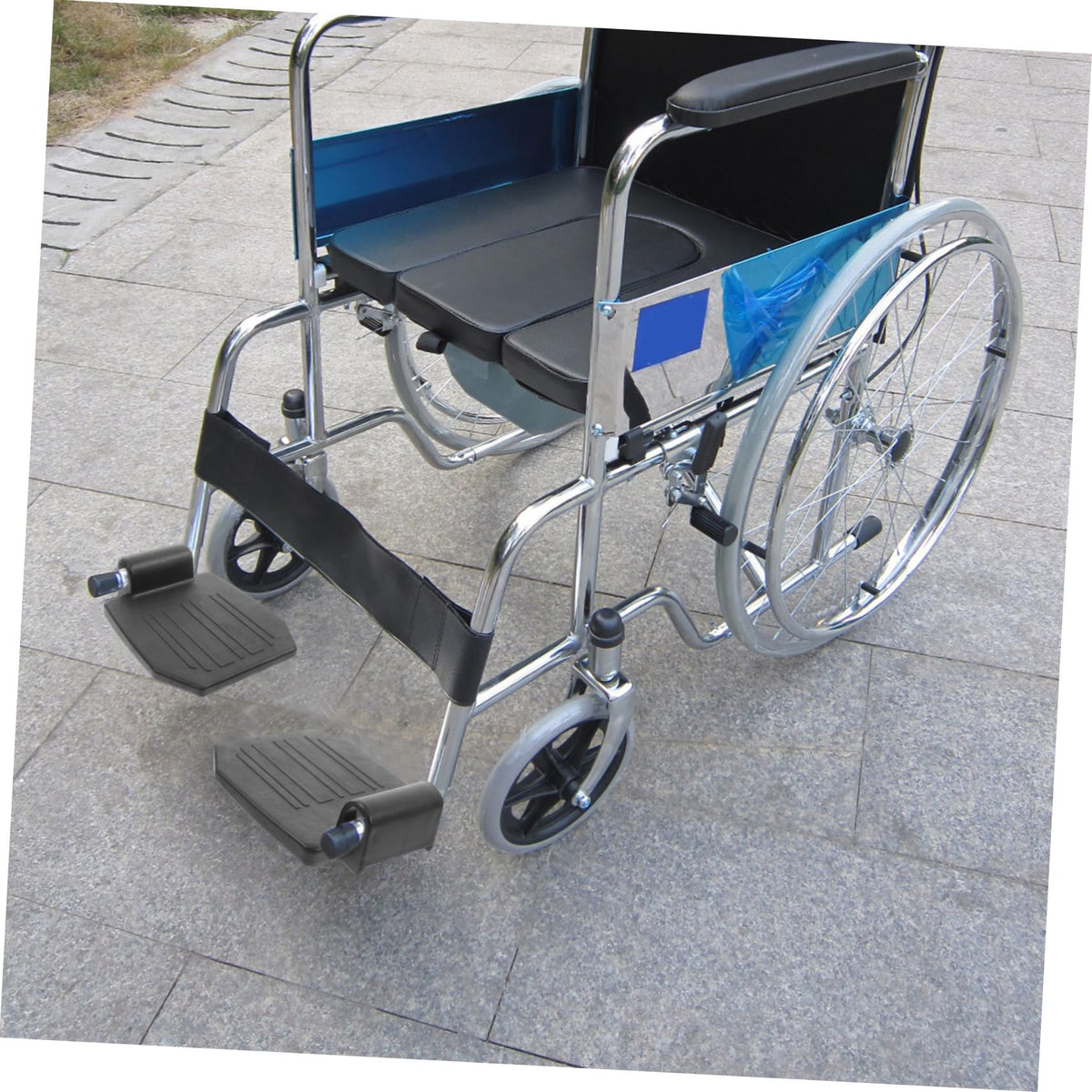 Adjustable Universal Wheelchair Footrest Pedals Heavy Duty Leg Rest Q35012