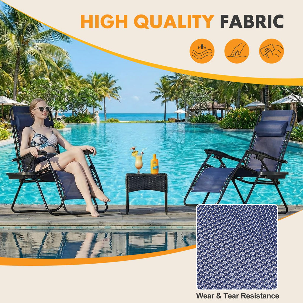 Zero Gravity Chairs Set of 2 H52636