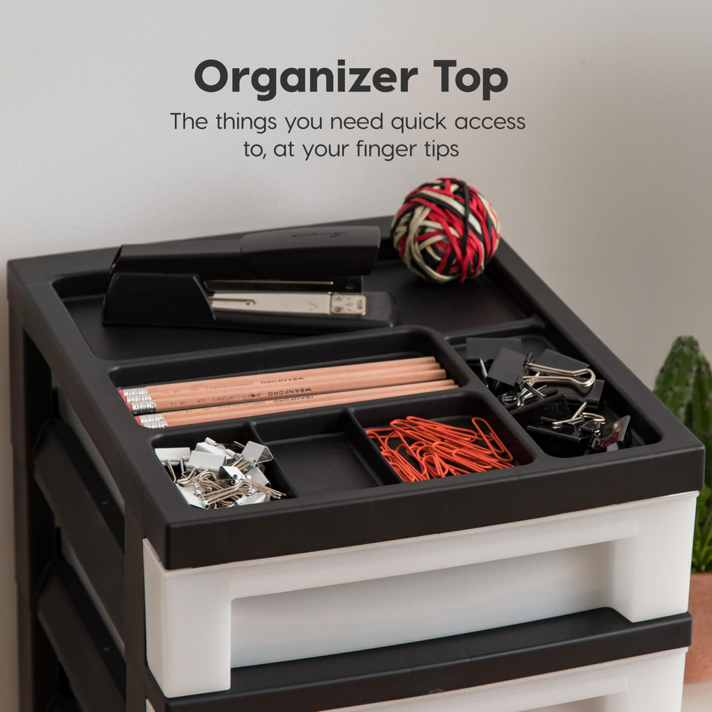 7 Drawer Rolling Storage Cart D665805