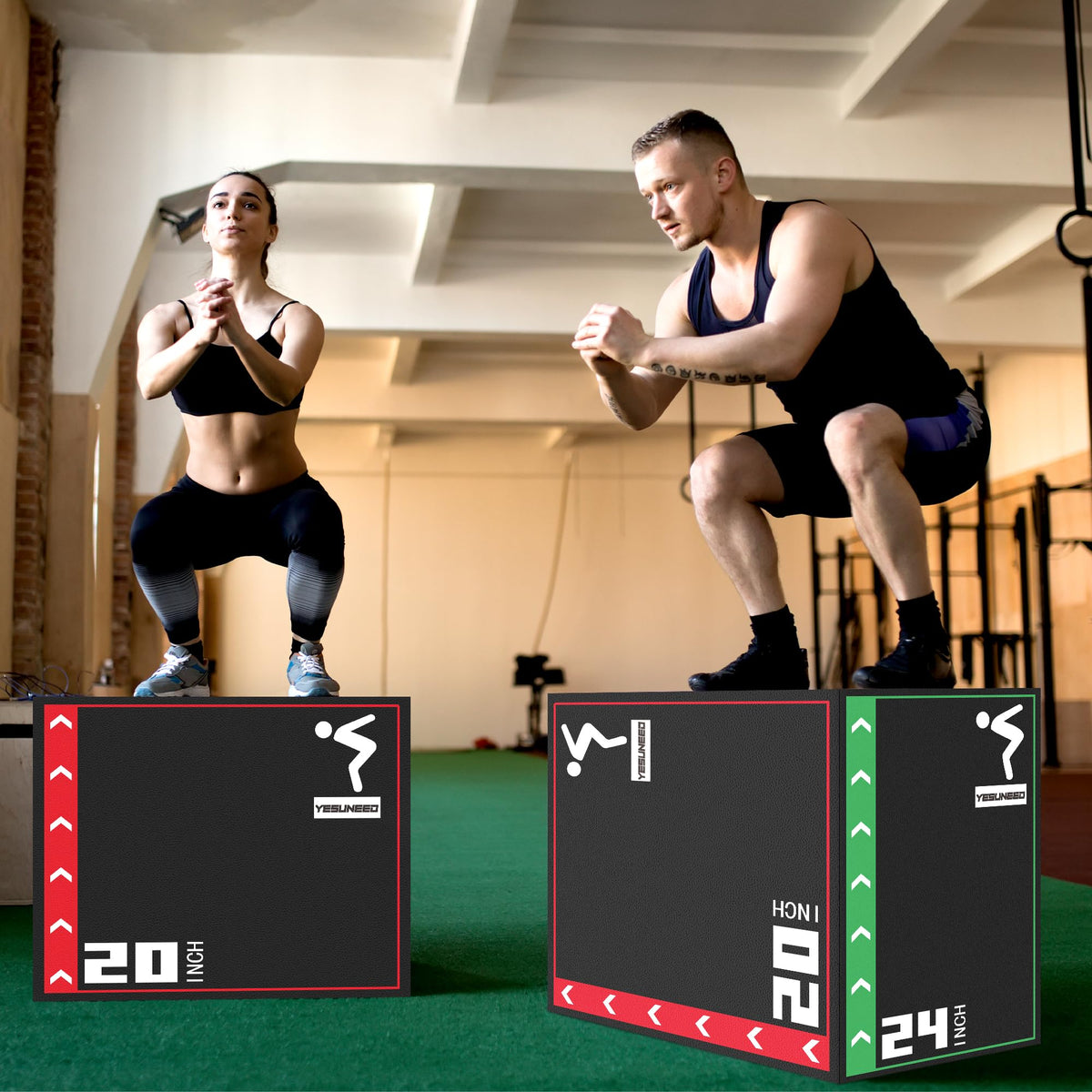 3 in 1 High Density Foam Plyo Box I881