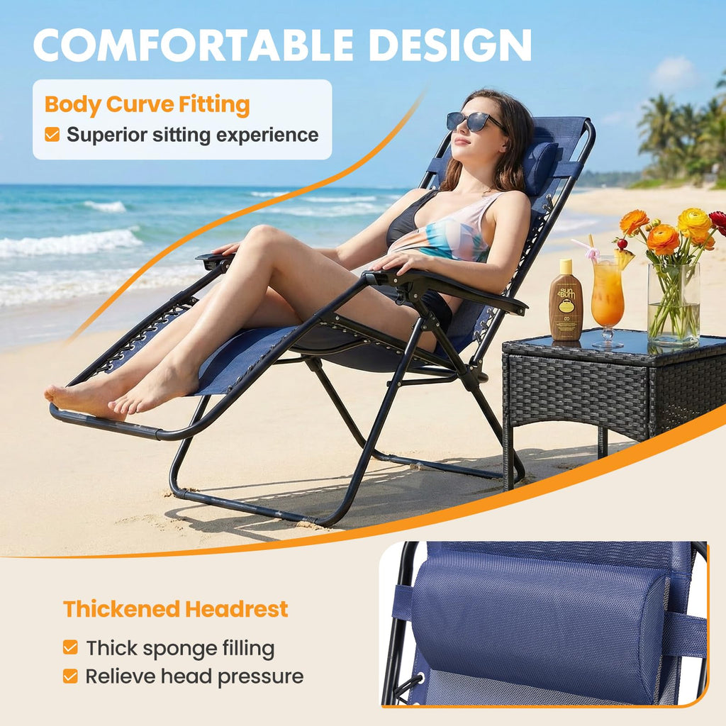 Zero Gravity Chairs Set of 2 H52636