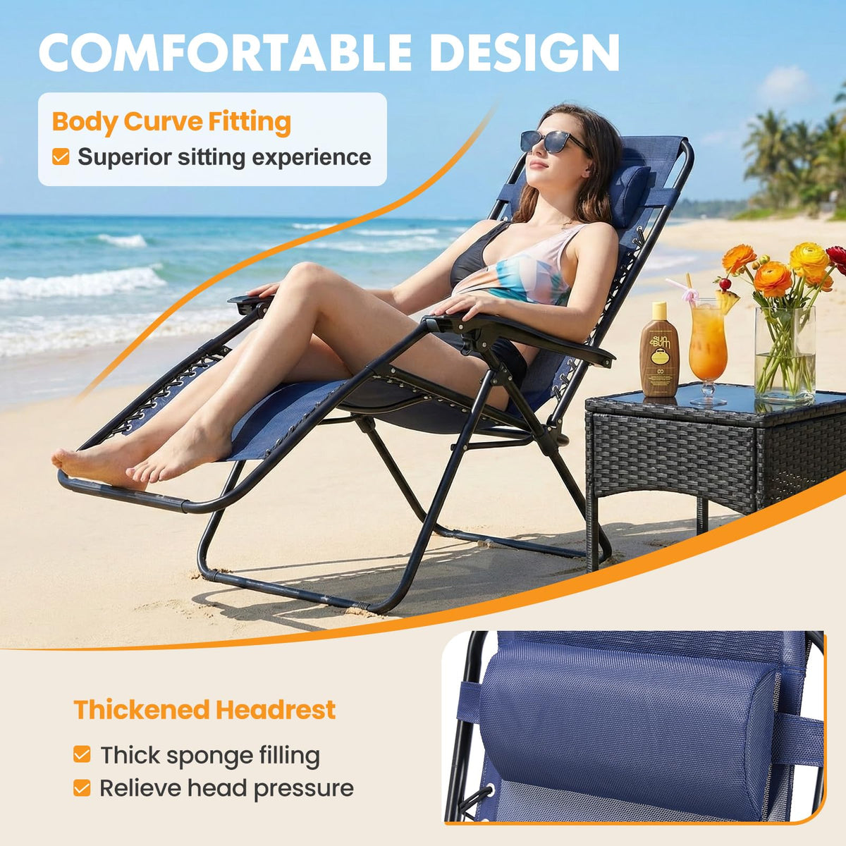 Zero Gravity Chairs Set of 2 H52636