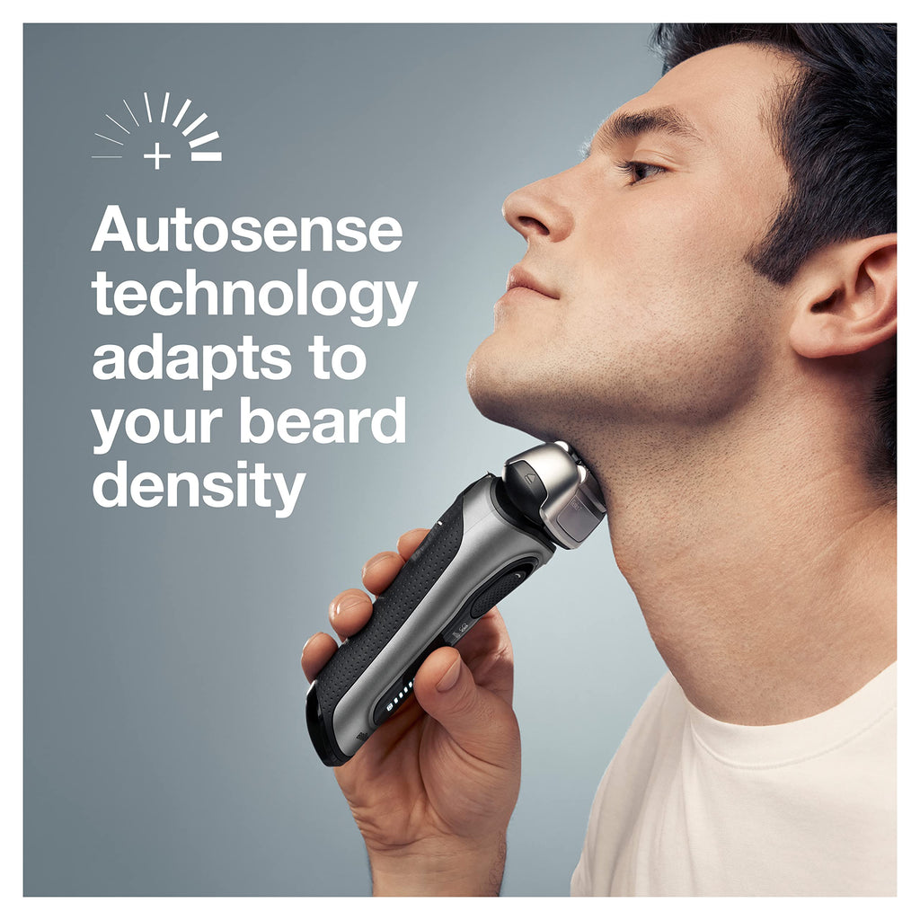 Electric Foil Shaver with Precision Beard Trimmer S438