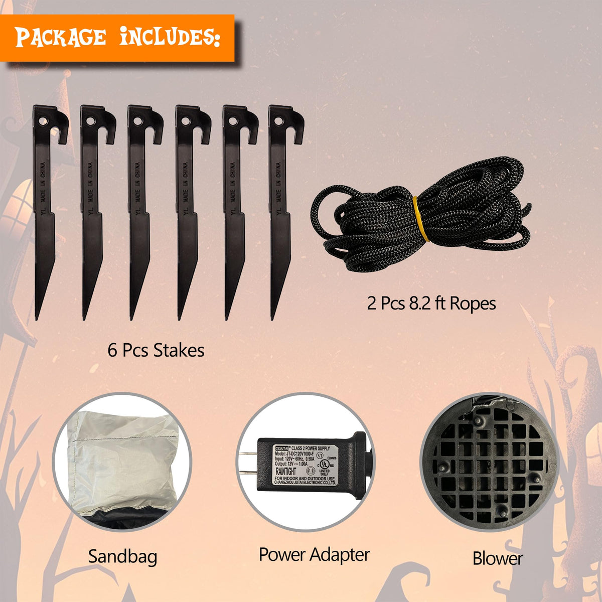 6FT Halloween Inflatable Ghost I714795