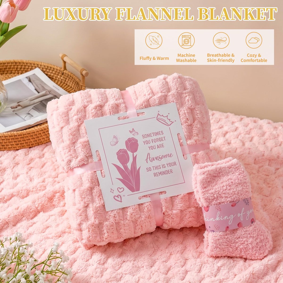 15 Pcs Gift Basket D5855