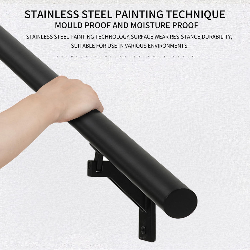 5 FT Aluminum Handrail Kit with Stainless Steel Brackets M217375