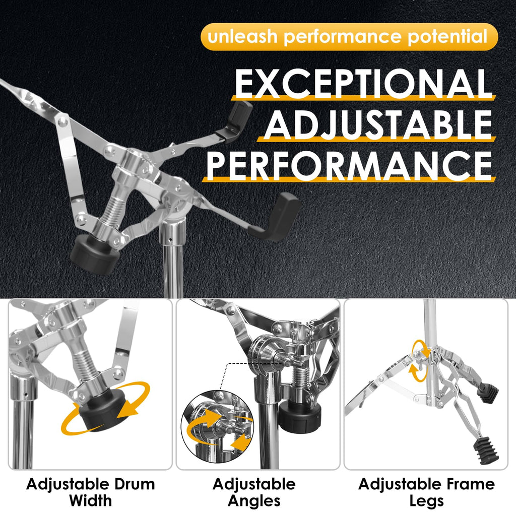 Adjustable Tripod Snare Drum Stand F988950