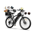26" Electric Mountain Bike 48V 10Ah 7-Speed T4129