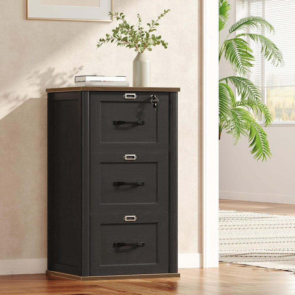 3 Drawer File Cabinet with Lock Y8131
