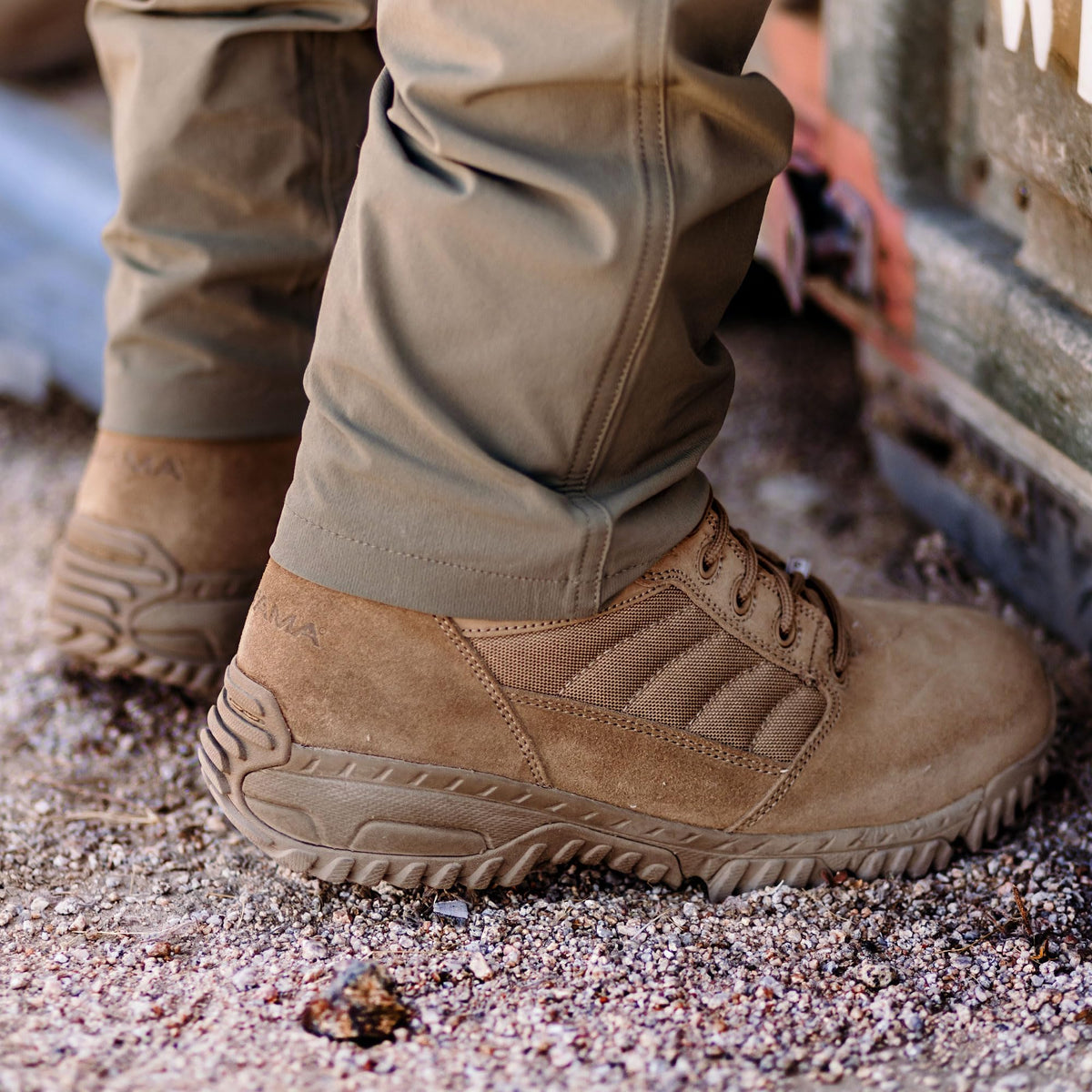 Suede Leather Tactical Work Boots X477