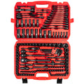 160Pc Mechanics Socket Set 1/2 1/4 3/8" Drive Metric F221088