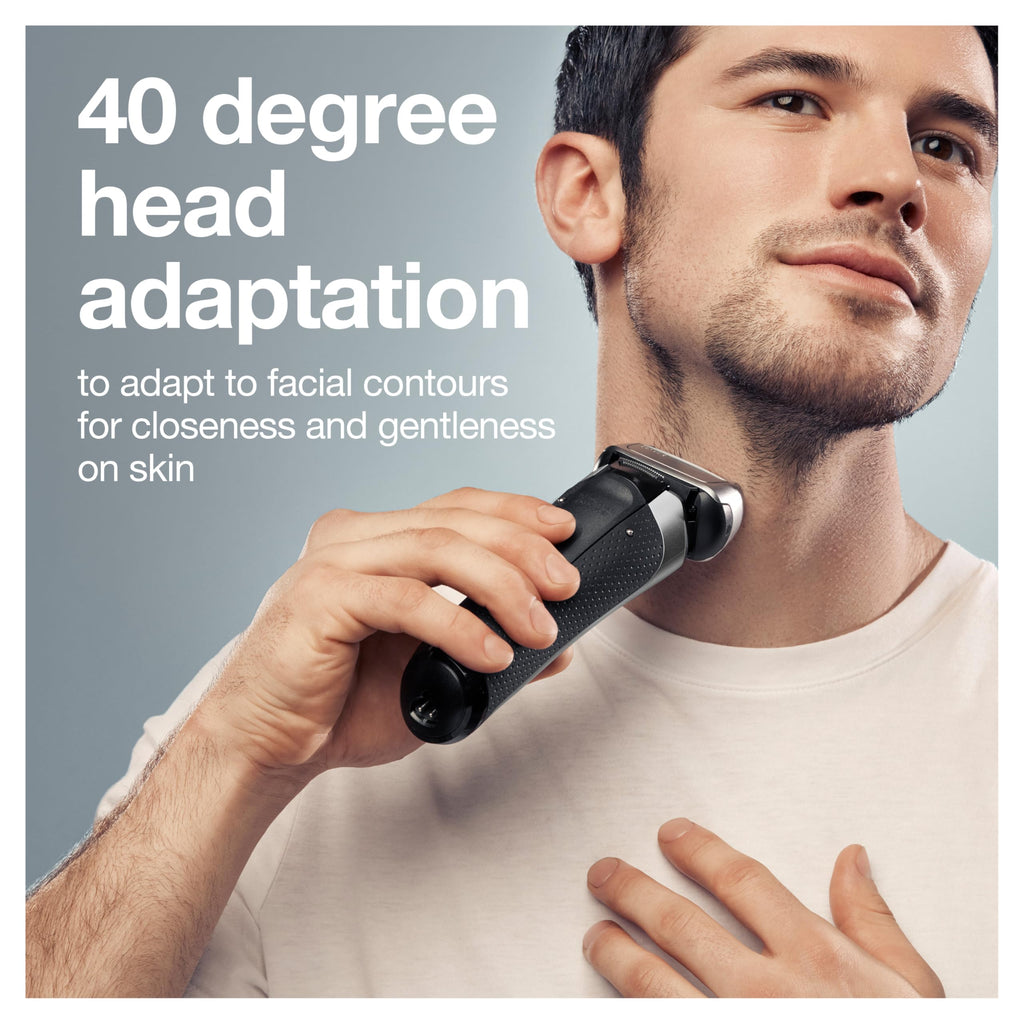 Electric Foil Shaver with Precision Beard Trimmer S438