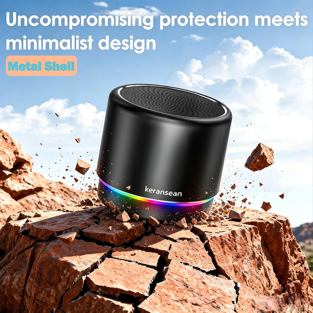 Portable Bluetooth Speaker with Noise Reduction Mic, Black T337670