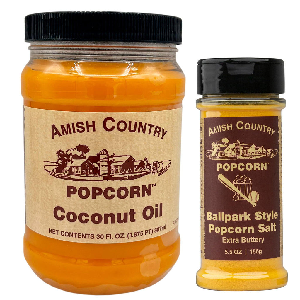 Coconut Oil and Popcorn Salt Variety Pack M644