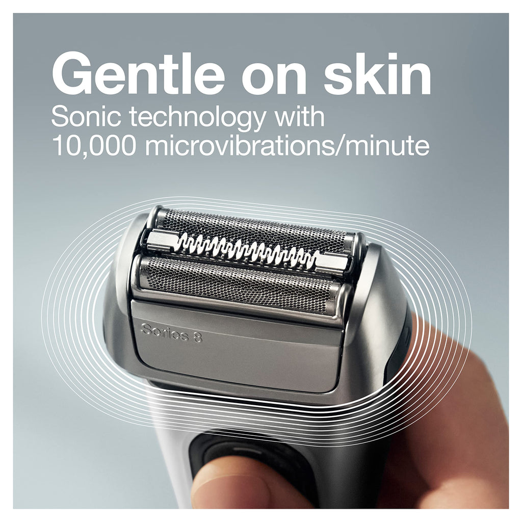 Electric Foil Shaver with Precision Beard Trimmer S438