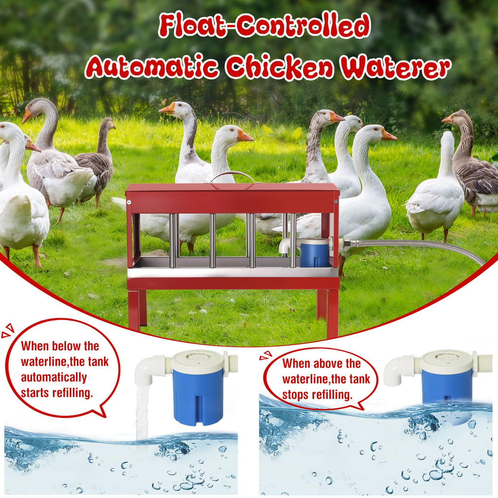Stainless Steel Automatic Chicken Waterer S9287