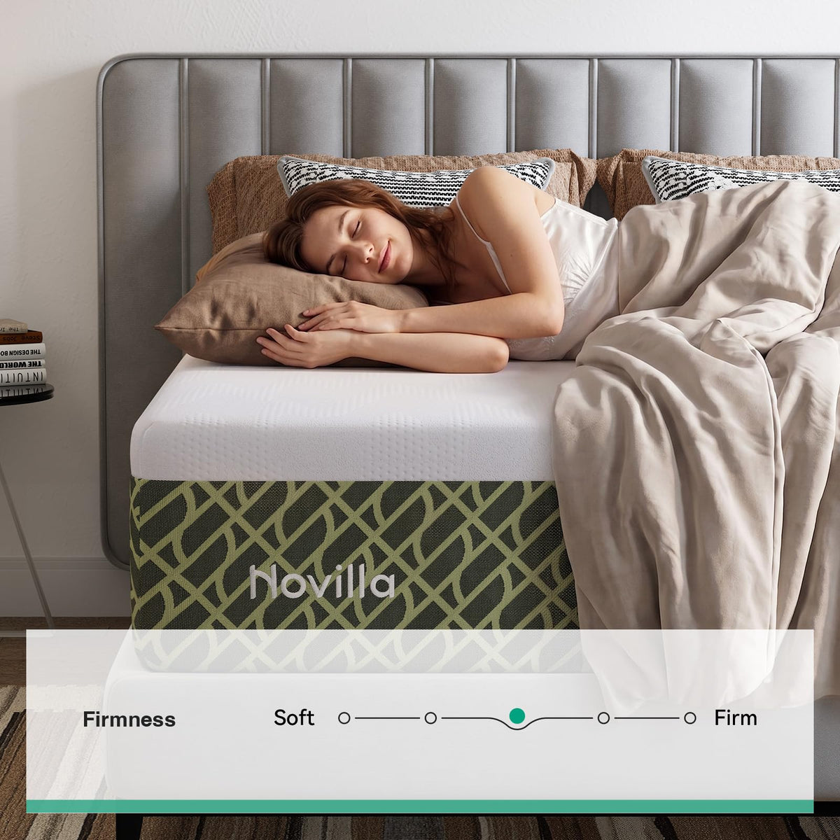 5 Inch Gel Memory Foam Twin Size Mattress K3452