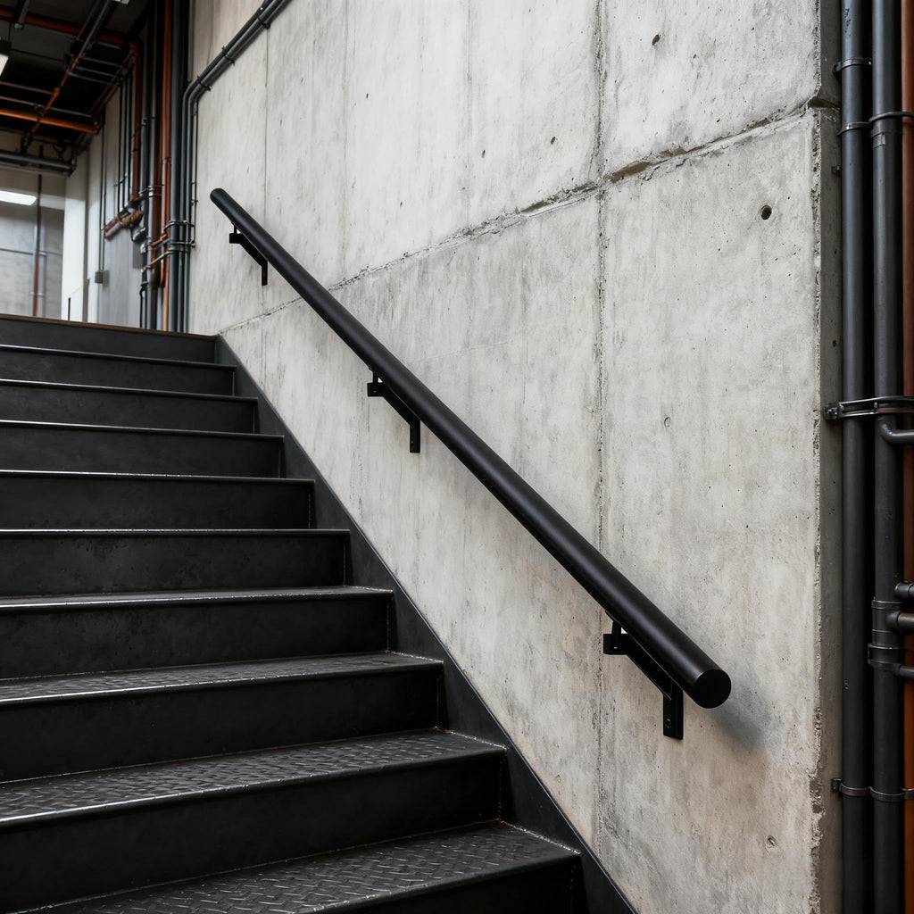 5 FT Aluminum Handrail Kit with Stainless Steel Brackets M217375