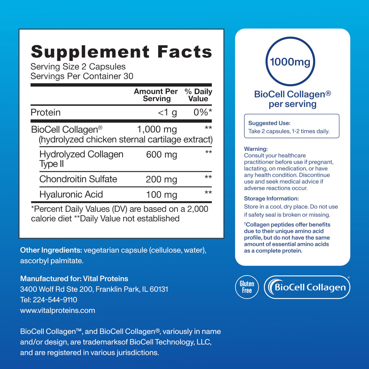 Collagen Complex 60 Capsules K1032