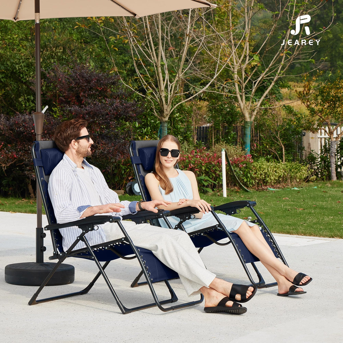 Oversized Zero Gravity Chairs Set of 2 J3151