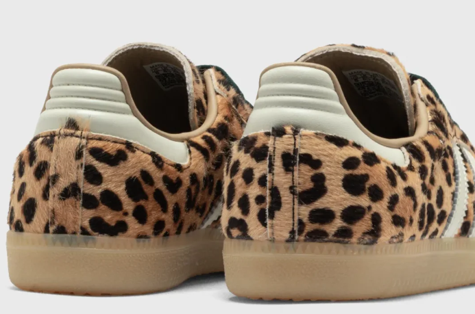 adidas Samba OG Leopard Women's Sneakers – Magic Beige / Ivory